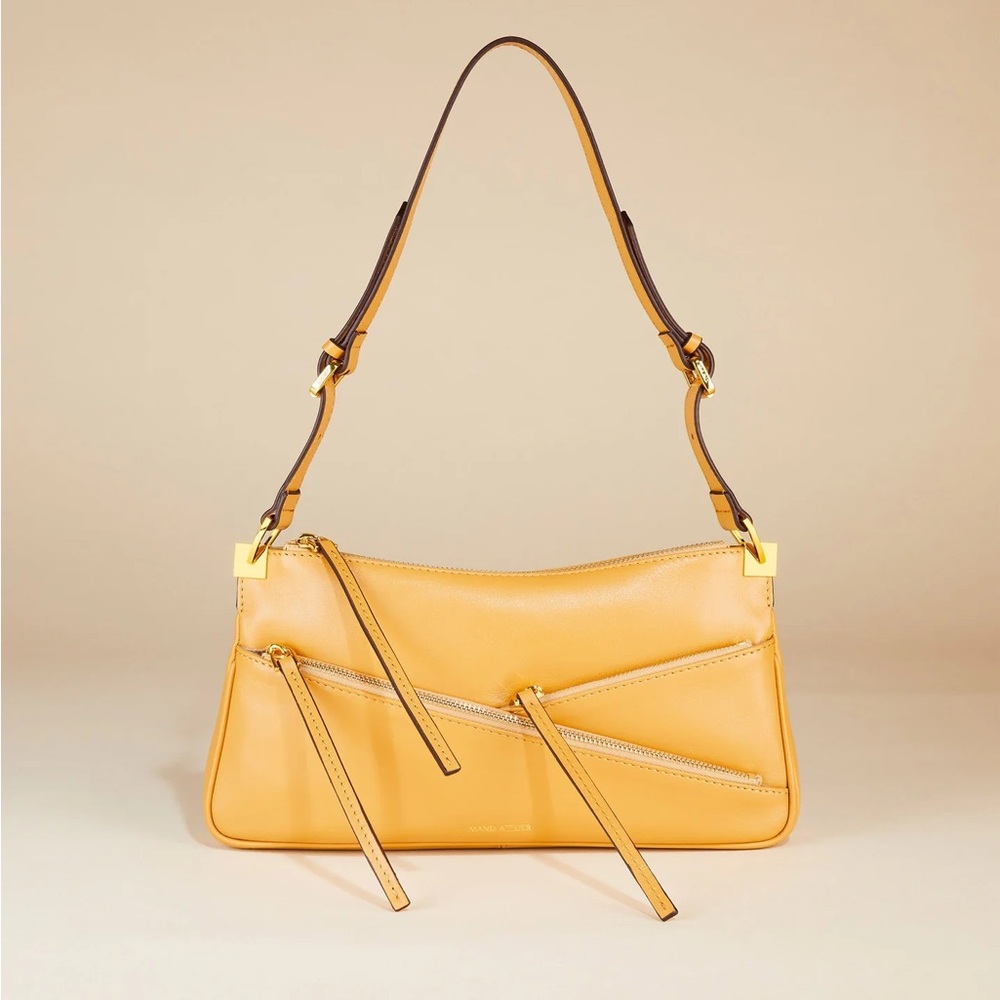 Manu Atelier Three Zipped Baguette Glow